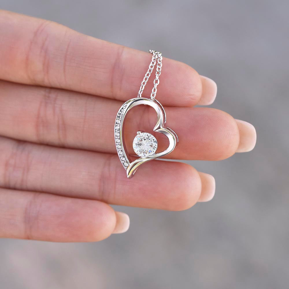 To My Wife | I Love You Always & Forever Necklace Gift