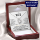 To My Wife | I Love You Always & Forever Necklace Gift